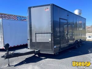 2024 8.5x20 Kitchen Food Trailer Concession Window Georgia for Sale